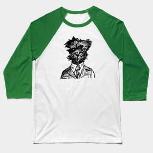 Wolf Man Baseball T-Shirt